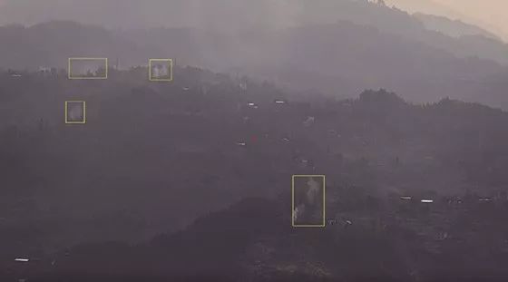 草原森林防火監(jiān)控激光夜視儀下煙霧、煙火識別